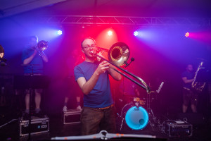 Blick auf die Bühne